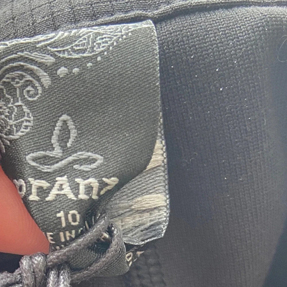 NWT Prana Celesta Skort Black Lightweight  Skirt Shorts Sz 10 - Picture 7 of 10